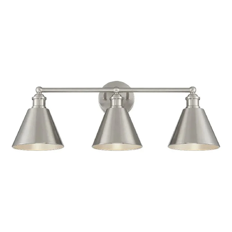 Track lighting for adding a touch of eleganceMeridian Bathroom Vanity Light