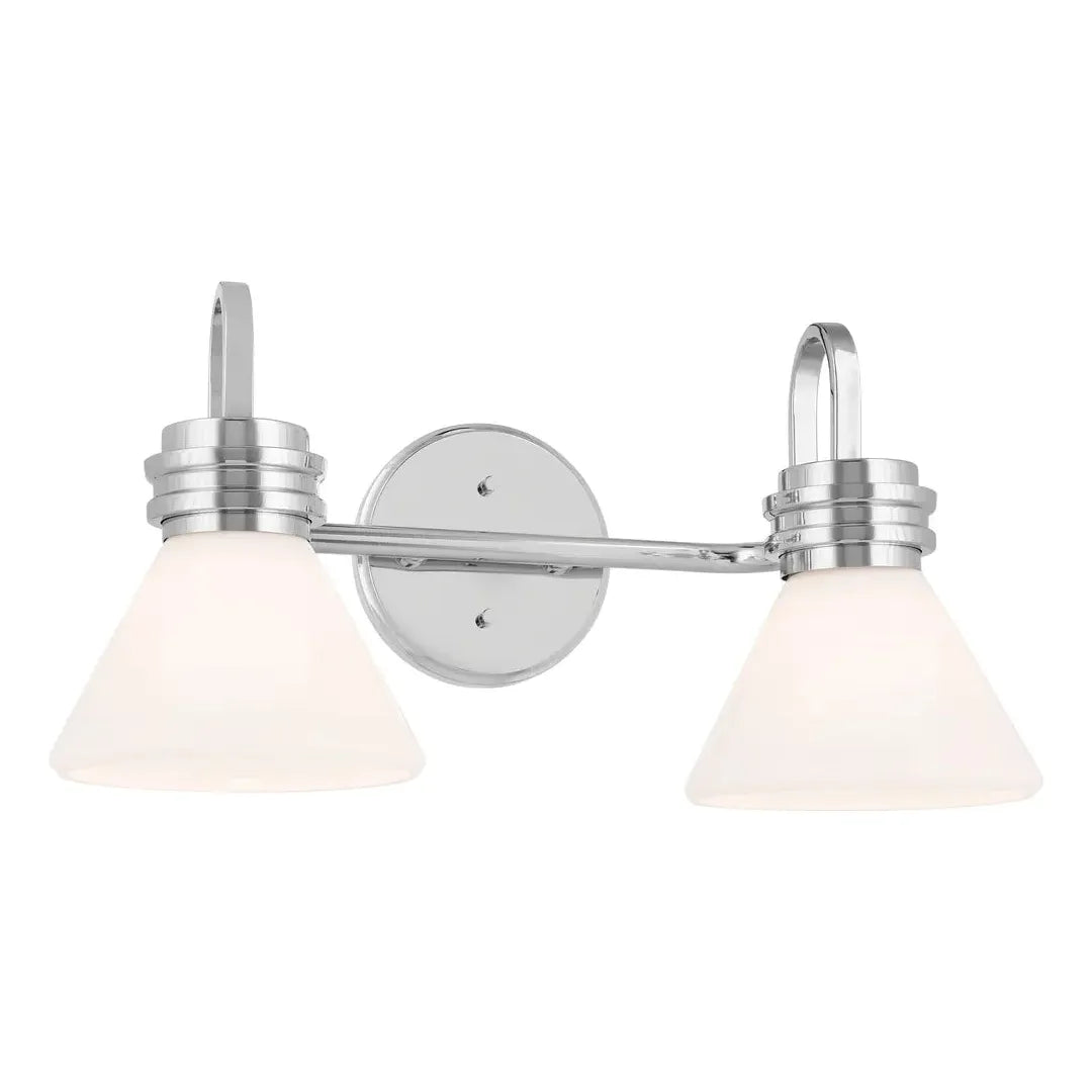 Contemporary track lighting in black finishFarum 19.25" 2-Light Vanity Light