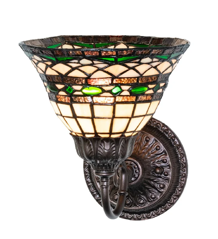 Waterproof Industrial Lighting for Wet AreasTiffany Roman One Light Wall Sconce