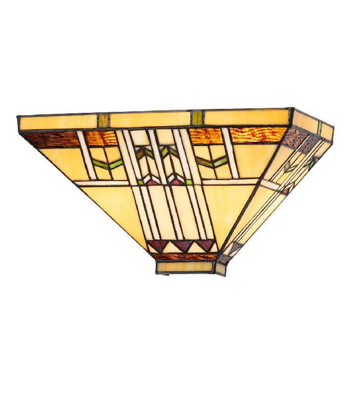 Industrial Lighting for Metal Fabrication ShopsPrairie Peaks 14"Wall Sconce