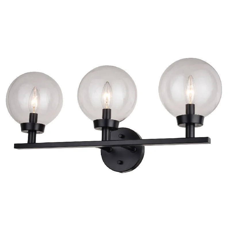 Industrial Pendant Lighting for Machine ShopsLander Three Light Vanity