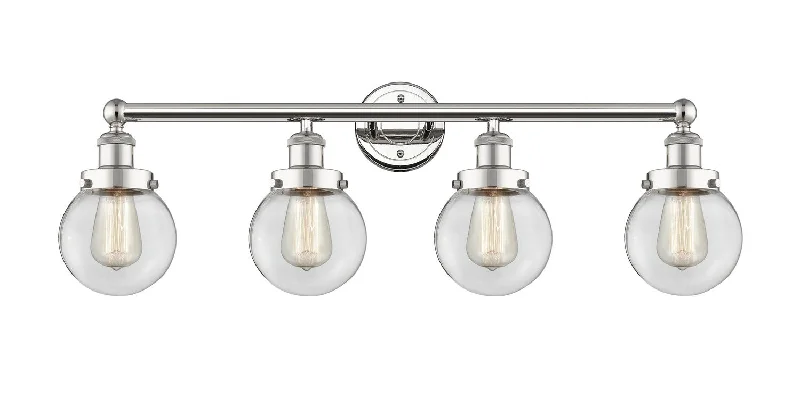 Industrial Lighting with High CRI (Color Rendering Index) for True Color PerceptionEdison Four Light Bath Vanity Industrial Lighting with High CRI (Color Rendering Index) for True Color PerceptionEdison Four Light Bath Vanity