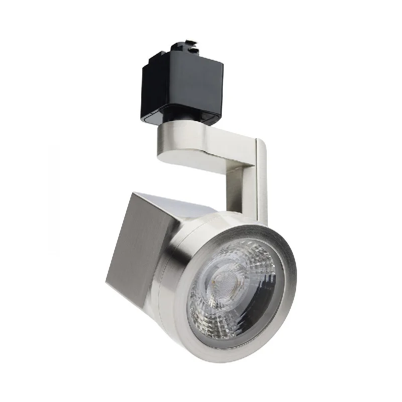 Energy - Efficient Industrial Lighting for Cost - SavingsLED Lantern Style Track Head 12W 1000 Lumens 3000K, Halo, 36°, Brushed Nickel Energy - Efficient Industrial Lighting for Cost - SavingsLED Lantern Style Track Head 12W 1000 Lumens 3000K, Halo, 36°, Brushed Nickel