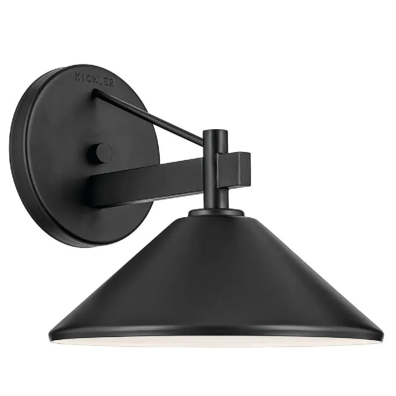 Dust - Resistant Industrial Lighting for Dirty WorkspacesRipley 10 In 1-Light Outdoor Wall Light Dark Sky Compliant, Black Finish Dust - Resistant Industrial Lighting for Dirty WorkspacesRipley 10 In 1-Light Outdoor Wall Light Dark Sky Compliant, Black Finish