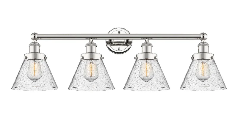 Industrial Task Lighting for Precision WorkstationsEdison Four Light Bath Vanity