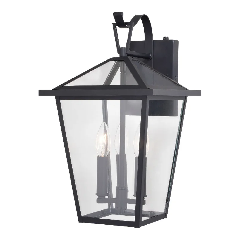 Industrial Pendant Lighting for Machine ShopsDerby Three Light Outdoor Wall Mount