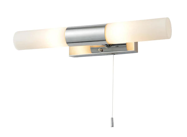 Smart track lighting with voice controlAries 2 Light Wall Fitting IP44