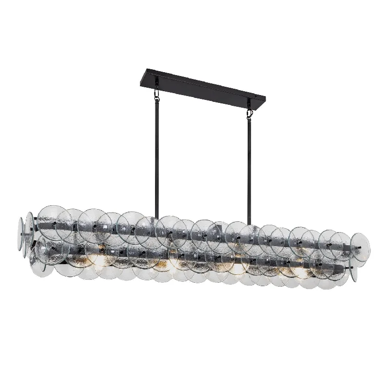 Industrial Task Lighting for Precision WorkstationsLoren Four Light Linear Chandelier Industrial Task Lighting for Precision WorkstationsLoren Four Light Linear Chandelier