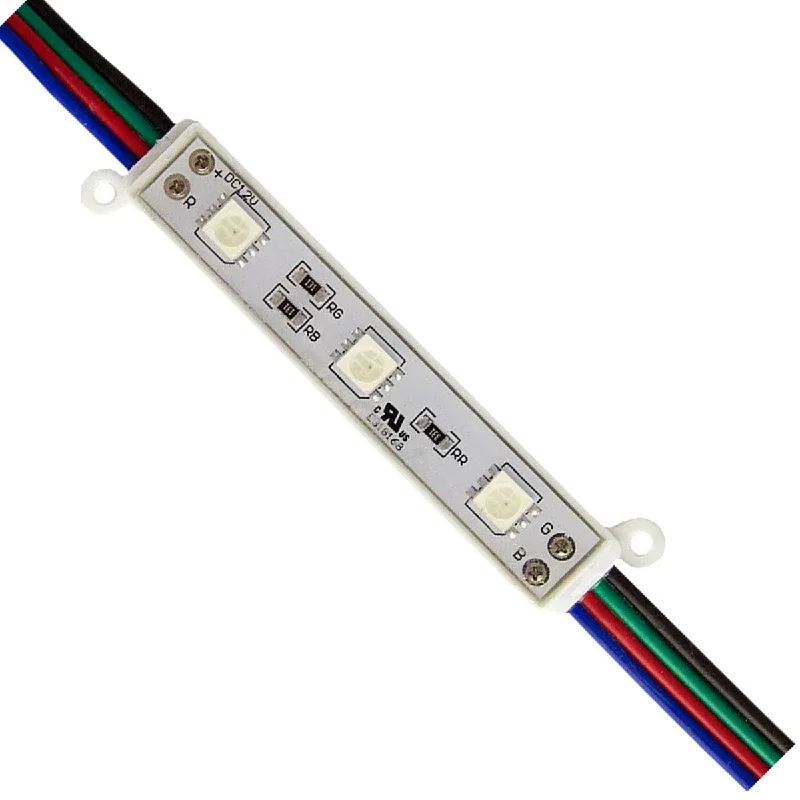 Explosion - Proof Industrial Lighting for Hazardous LocationsPURALIGHT 2, TRIOBRIGHT RGB LED Module, 14 Lumens per Module, 12V, 25 Module Strand