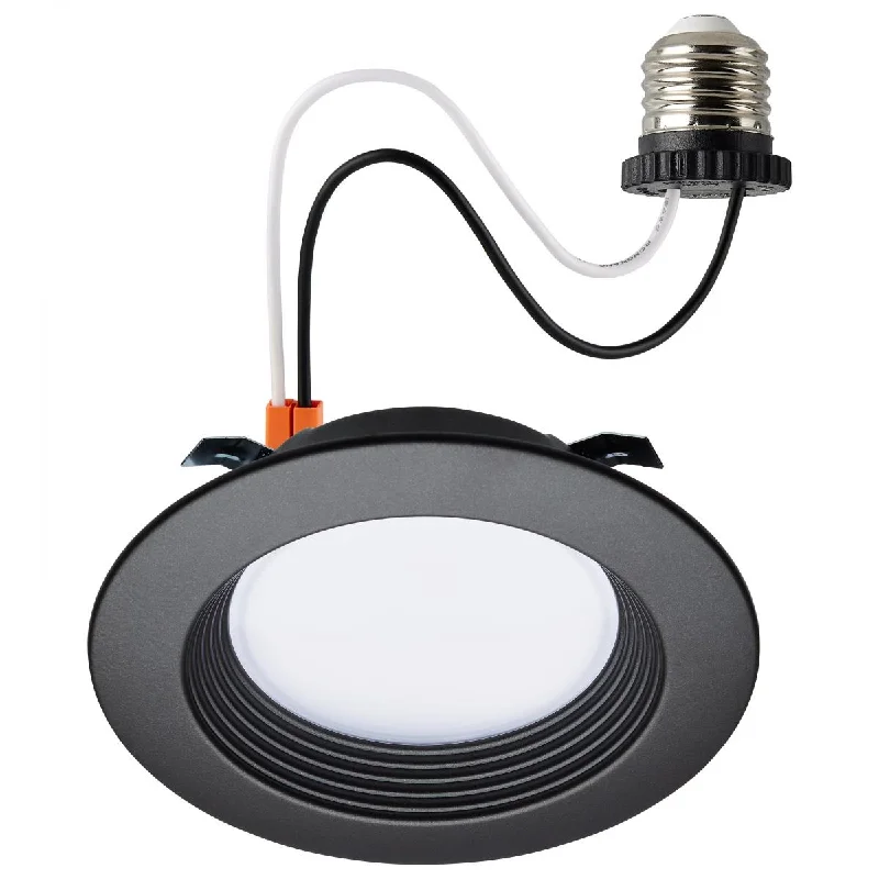 High - Bay LED Industrial Lighting for Warehouses4 inch Retrofit LED Can Light, 7 Watts, 600 Lm, Selectable 2700K to 5000K, Bronze Baffle Trim High - Bay LED Industrial Lighting for Warehouses4 inch Retrofit LED Can Light, 7 Watts, 600 Lm, Selectable 2700K to 5000K, Bronze Baffle Trim