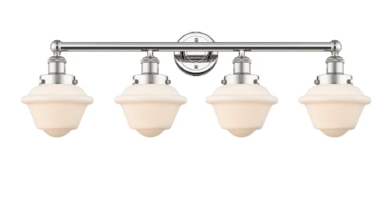 Industrial Lighting for Textile MillsEdison Four Light Bath Vanity