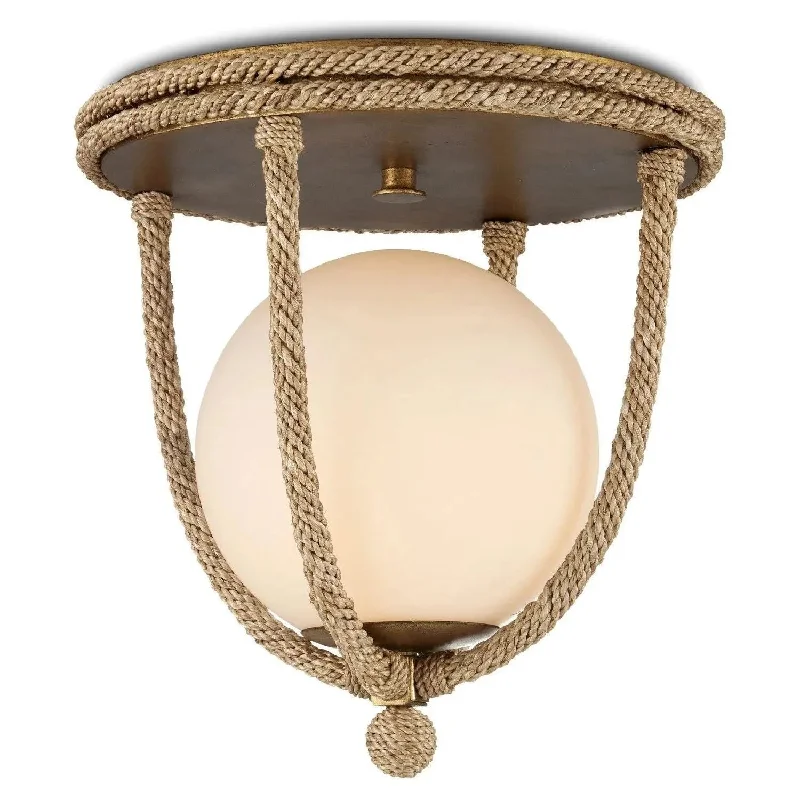 Track lighting with colored glass accentsPassageway Flush Mount