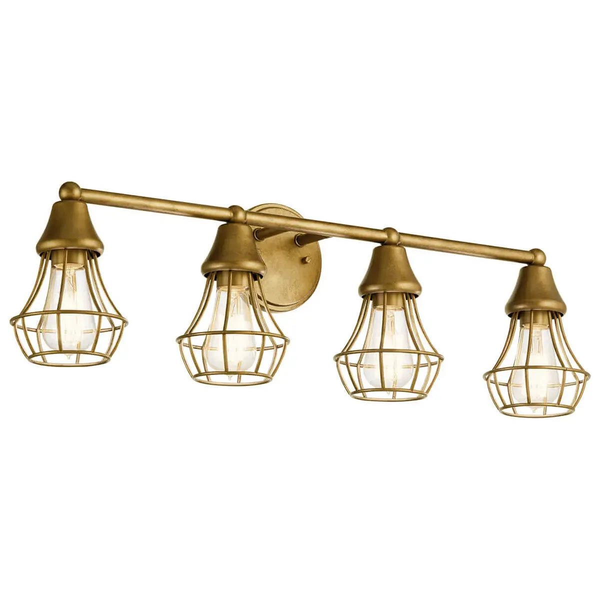 White track lighting for a clean lookBayley 31" 4-Light Vanity Light