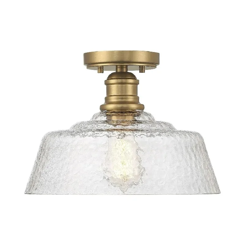 Modern track lighting with LED bulbsMeridian Semi-Flush Mount