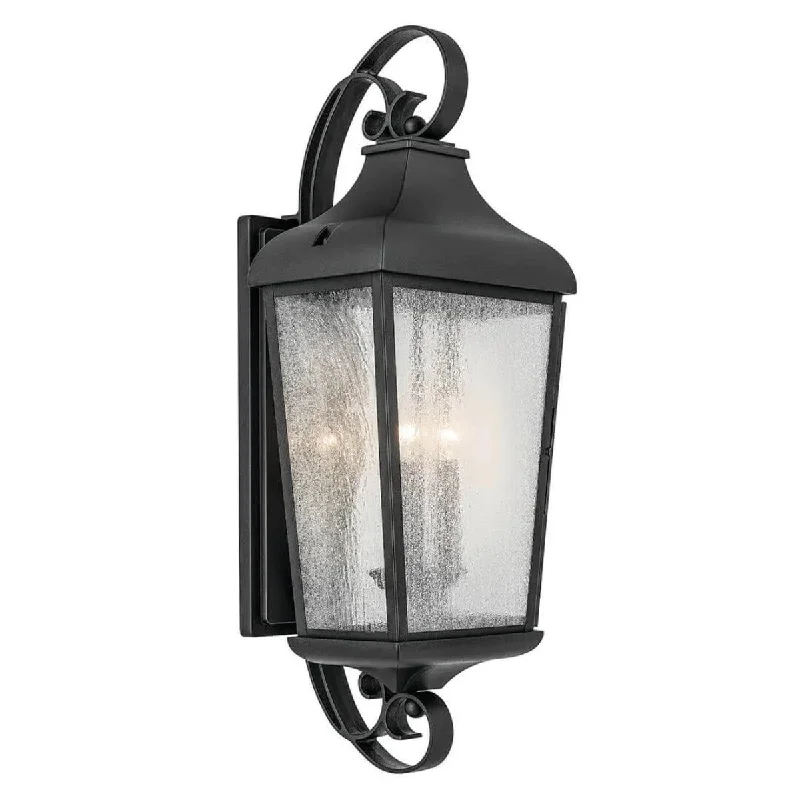 Explosion - Proof Industrial Lighting for Hazardous LocationsForestdale 31 In 3-Lights Outdoor Wall Light With Clear Seeded Glass, Black Explosion - Proof Industrial Lighting for Hazardous LocationsForestdale 31 In 3-Lights Outdoor Wall Light With Clear Seeded Glass, Black