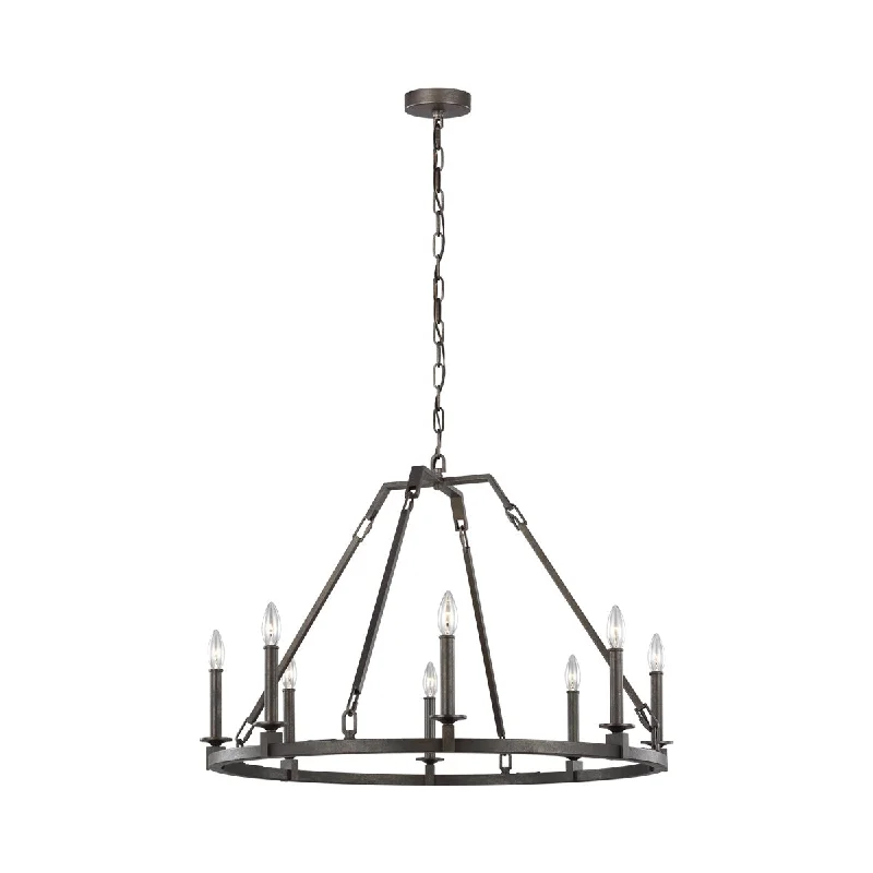 Track lighting for highlighting bookcasesLanden Chandelier