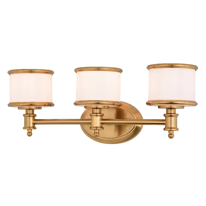 Industrial Lighting for Printing Press FacilitiesCarlisle Three Light Vanity