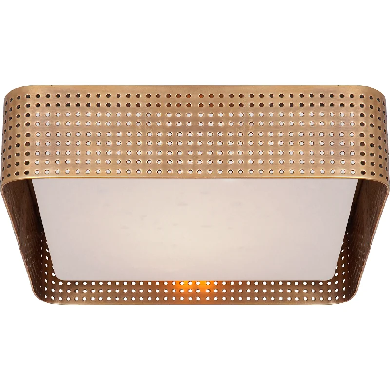 Track lighting with motion - sensor capabilitiesPrecision Large Square Flush Mount