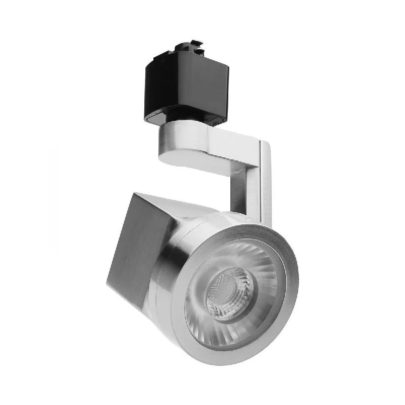 Industrial Task Lighting for Precision WorkstationsLED Lantern Style Track Head 12W 1000 Lumens 3000K, Halo, 24°, Brushed Nickel Industrial Task Lighting for Precision WorkstationsLED Lantern Style Track Head 12W 1000 Lumens 3000K, Halo, 24°, Brushed Nickel
