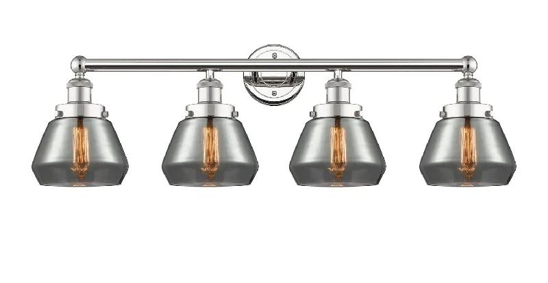 Industrial Wall - Mounted Lighting for Workshop WallsEdison Four Light Bath Vanity