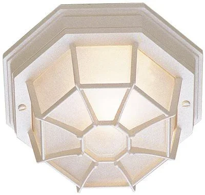 Track lighting with a chunky, bold designPreferred Industries Outdoor Octagon Ceiling Fixture White 10-1/4 Inch Uses 1 60-Watt Incandescent Medium Base Lamp Track lighting with a chunky, bold designPreferred Industries Outdoor Octagon Ceiling Fixture White 10-1/4 Inch Uses 1 60-Watt Incandescent Medium Base Lamp