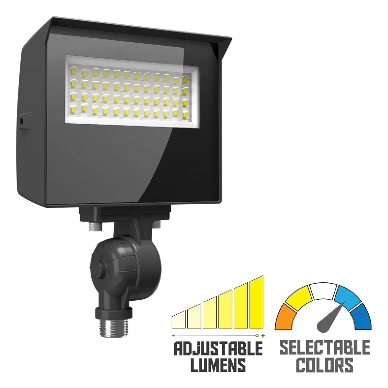 Industrial Lighting for Chemical PlantsLED Flood Light, 20W, 3000 Lumens, 30K/40K/50K, Knuckle and Yoke Mount, 120-277V Industrial Lighting for Chemical PlantsLED Flood Light, 20W, 3000 Lumens, 30K/40K/50K, Knuckle and Yoke Mount, 120-277V
