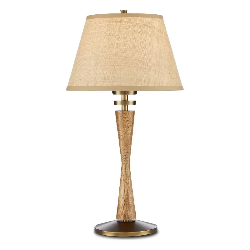 Track lighting with a chunky, bold designWoodville Table Lamp