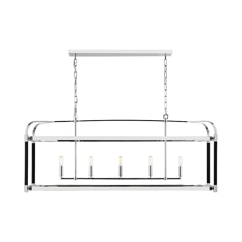 Track lighting with integrated LED driversHadley Linear Chandelier
