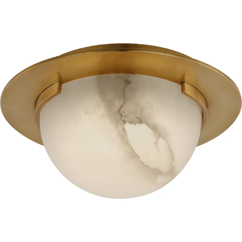 Track lighting for illuminating dining tablesMelange 6" Solitaire Flush Mount