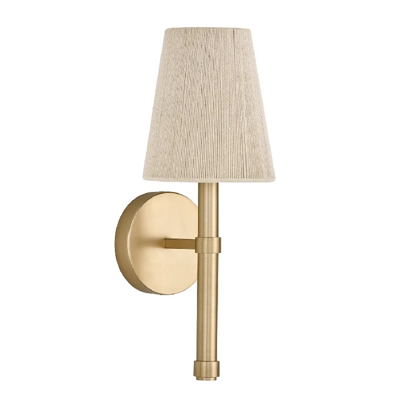 Wireless track lighting for easy installationMira Wall Sconce