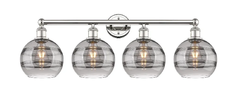 Industrial Lighting for Chemical PlantsDowntown Urban Four Light Bath Vanity