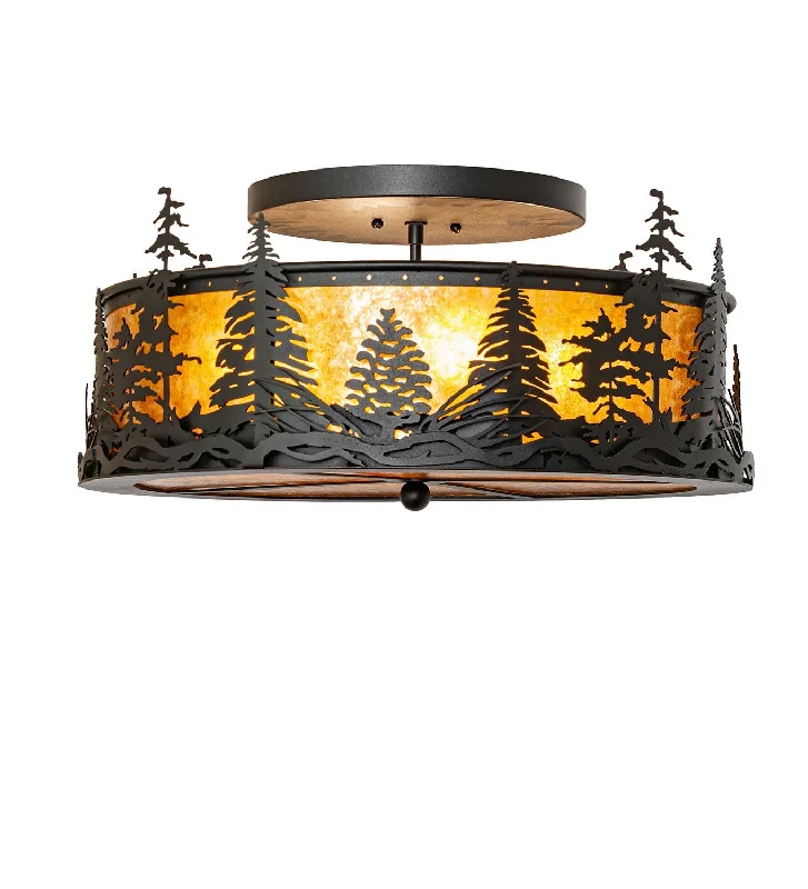 Corrosion - Resistant Industrial Lighting for Coastal FactoriesTall Pines Four Light Semi-Flushmount Corrosion - Resistant Industrial Lighting for Coastal FactoriesTall Pines Four Light Semi-Flushmount