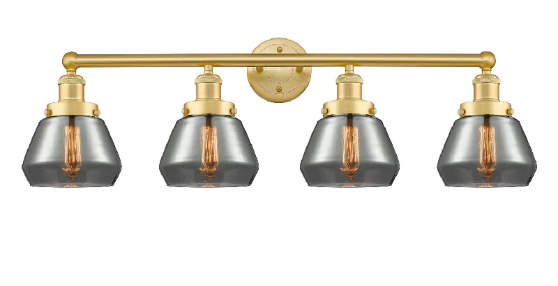 Industrial Exit Sign Lighting for Quick EvacuationEdison Four Light Bath Vanity