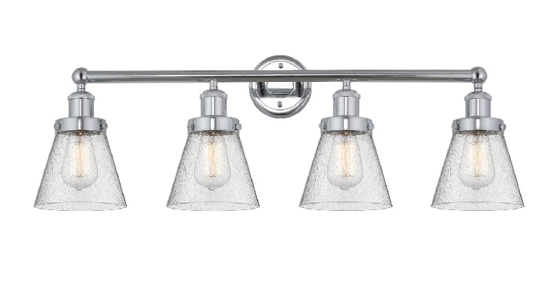 Industrial Lighting for Electronics ManufacturingEdison Four Light Bath Vanity
