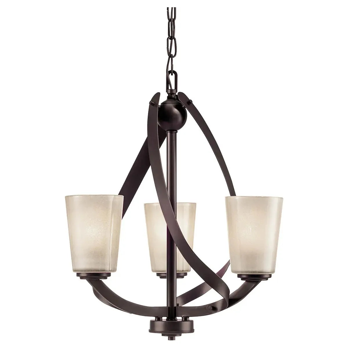 Track lighting for highlighting kitchen cabinetsLayla 3-Light Chandelier