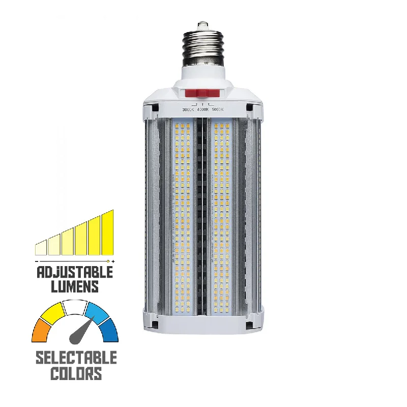 Industrial Lighting for Electronics ManufacturingExpandable Hi-Pro Shoe Box LED Bulb, 90W|100W|110W, 15400lm, Selectable CCT, EX39 Mogul, 120-277V Industrial Lighting for Electronics ManufacturingExpandable Hi-Pro Shoe Box LED Bulb, 90W|100W|110W, 15400lm, Selectable CCT, EX39 Mogul, 120-277V