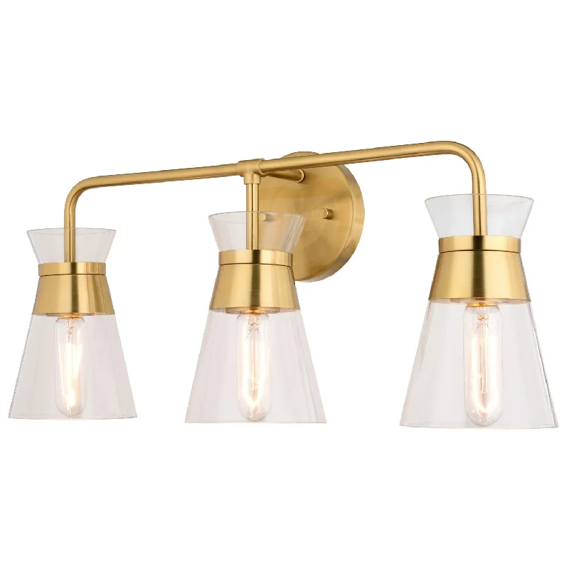 Industrial Ceiling - Mounted Lighting for Assembly PlantsHarper Three Light Vanity
