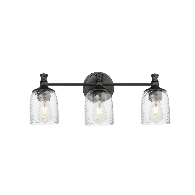 Industrial Lighting for Food Processing FactoriesSwirl Three Light Bath Vanity