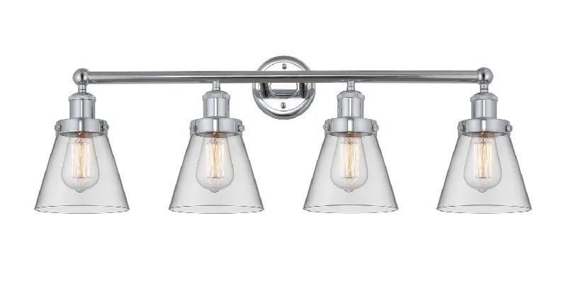 Industrial Lighting for Electronics ManufacturingEdison Four Light Bath Vanity
