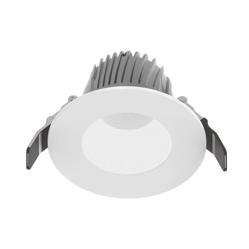 Industrial Lighting for Chemical Plants4 Inch Deep Regress LED Commercial Downlight, 8W|10W|11W, 850 Lumens, Selectable CCT, White Finish