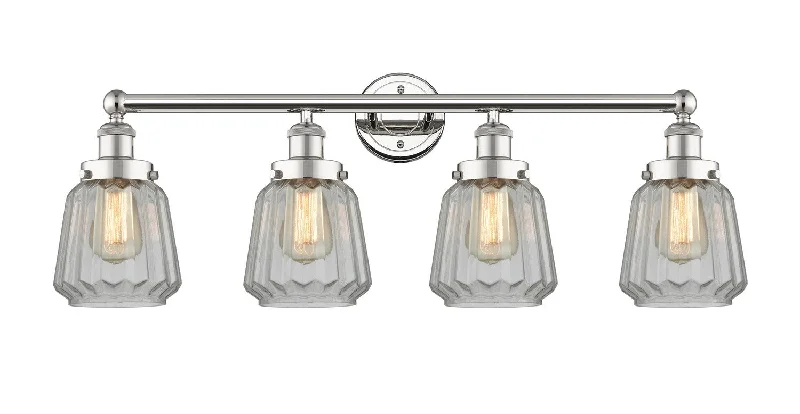 Industrial Exit Sign Lighting for Quick EvacuationEdison Four Light Bath Vanity