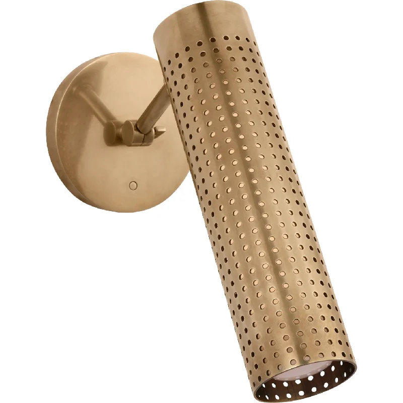 High - lumen track lighting for bright spacesPrecision 12" Articulating Sconce