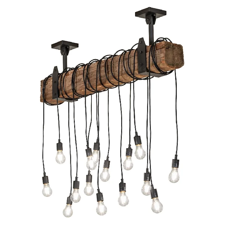 Adjustable Industrial Lighting for Flexible IlluminationAlva 15 Light Pendant