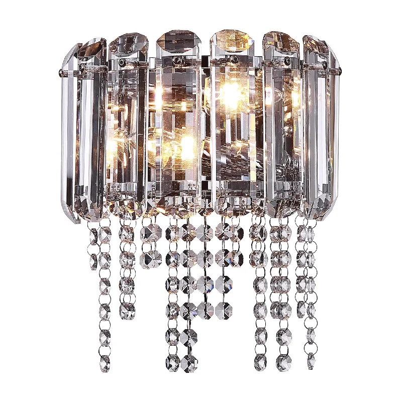 Track lighting with a chunky, bold designHail Crystal Wall Lamp