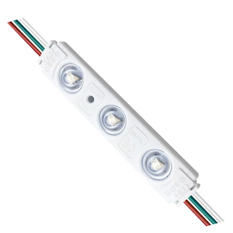 Corrosion - Resistant Industrial Lighting for Coastal FactoriesRGBW LED Channel Ray, 3 LEDs, 20 Modules, 12VDC