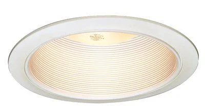 Wireless track lighting for easy installationBaffle Trim Non-Metal Black 6