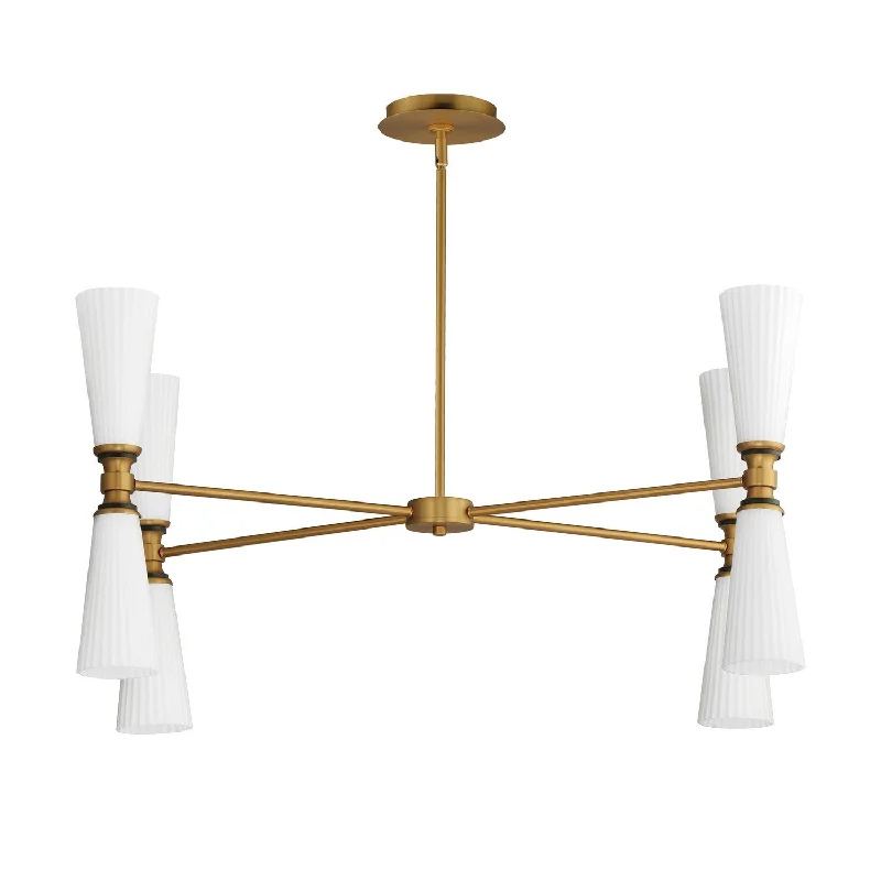 Low - Bay Industrial Lighting Fixtures for Small FactoriesKrevat Eight Light Chandelier Low - Bay Industrial Lighting Fixtures for Small FactoriesKrevat Eight Light Chandelier