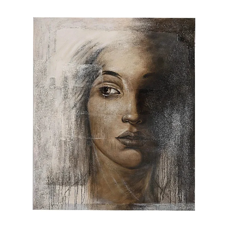 Track lighting for creating a focal pointCASSANDRA Canvas Art