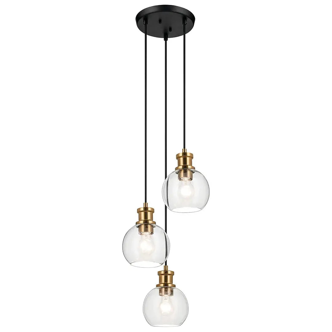 Smart track lighting with voice controlClove 3-Light Cluster Pendant