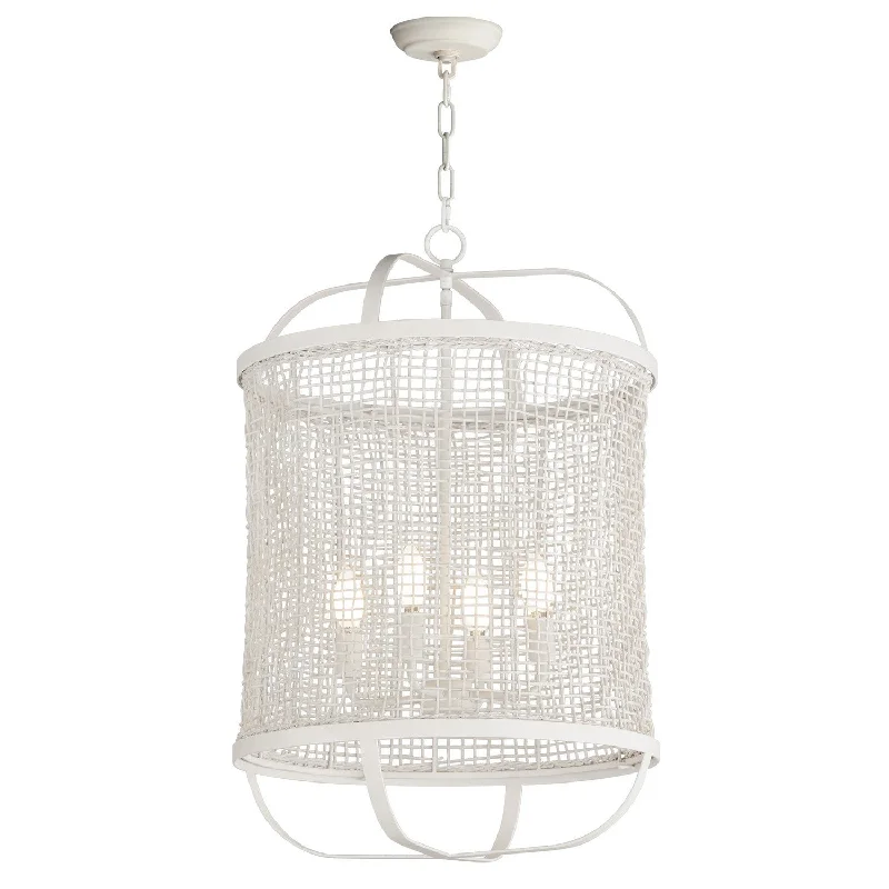 Industrial Lighting for Automotive Manufacturing PlantsCestino Four Light Pendant